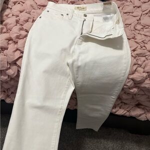 Madewell White Jeans size 26